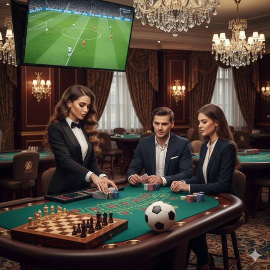 电竞场馆内部环境